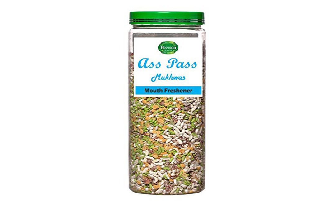 Heerson Ass Pass Mukhwas, Mouth Freshner   Plastic Jar  100 grams